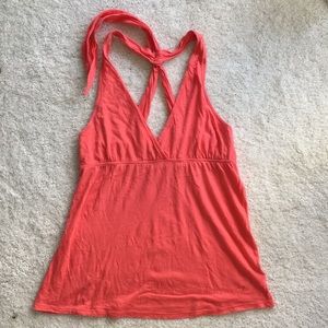 Empire waist halter top